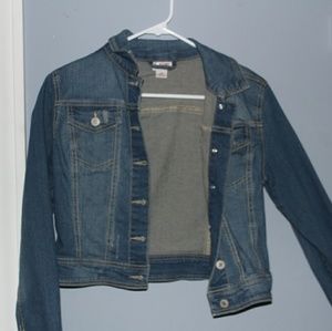 Cropped Jean Jacket